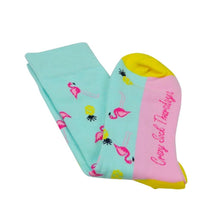 Lade das Bild in den Galerie-Viewer, Caribbean Twist Crazy Socks - Crazy Sock Thursdays
