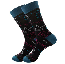 Lade das Bild in den Galerie-Viewer, Let’s Talk Physics Crazy Socks - Crazy Sock Thursdays