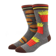 Charger l'image dans la galerie, Comfort Food Odd Paired Crazy Socks - Crazy Sock Thursdays
