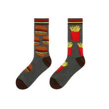 Charger l'image dans la galerie, Comfort Food Odd Paired Crazy Socks - Crazy Sock Thursdays
