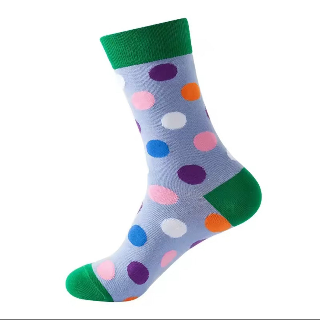 Polka Dots Crazy Socks - Crazy Sock Thursdays
