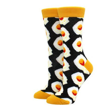 Charger l&#39;image dans la galerie, Sunny Side Up Eggs Crazy Socks - Crazy Sock Thursdays
