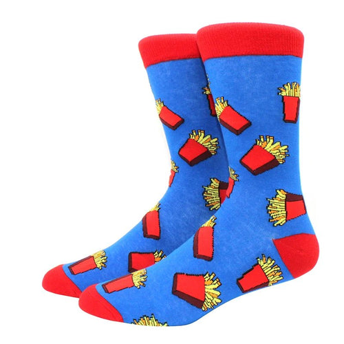 Would You Like Fries With That Crazy Socks - Crazy Sock Thursdays